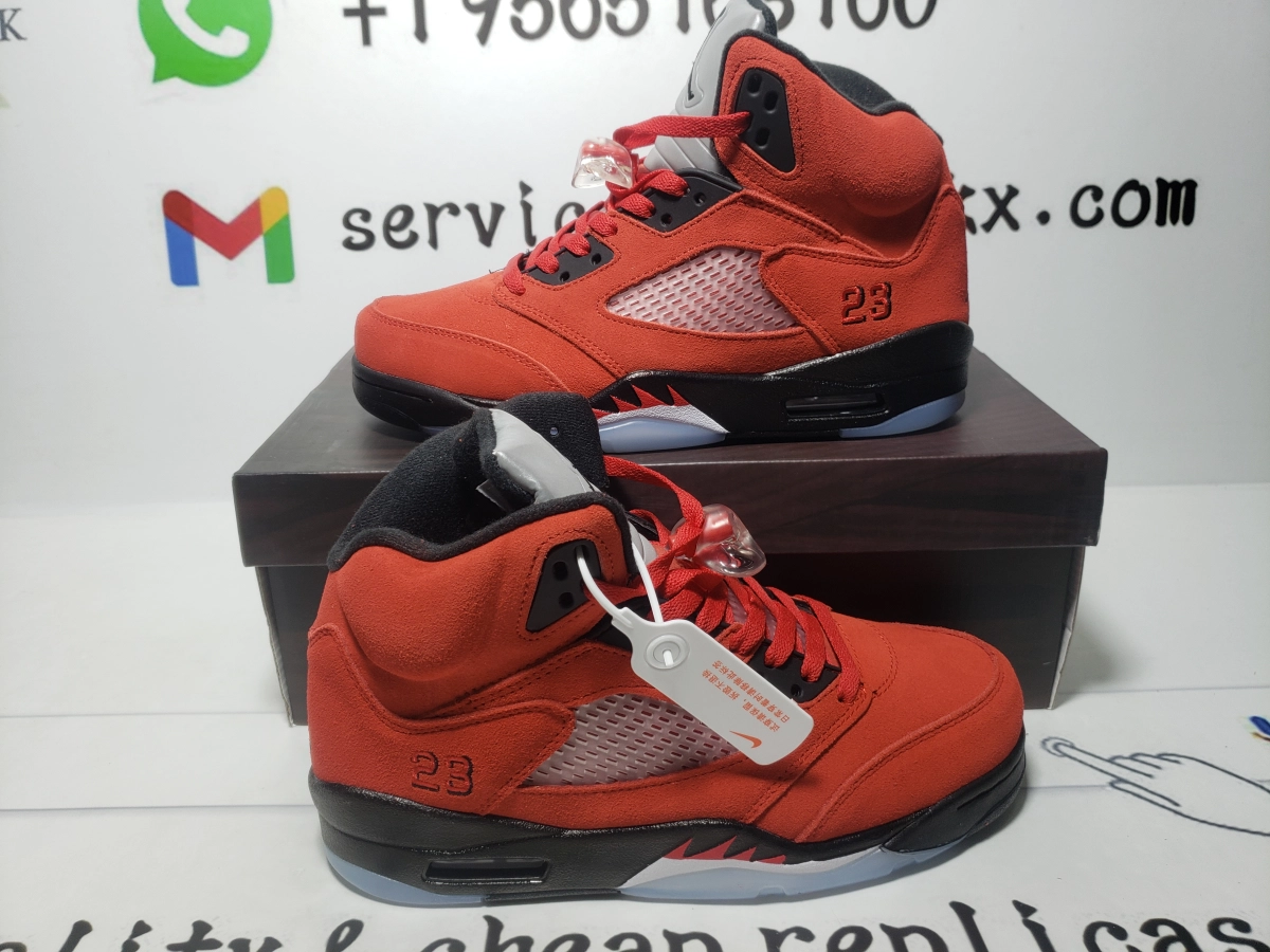  Air Jordan 5 Retro Raging Bull Red (2021) DD0587-600
