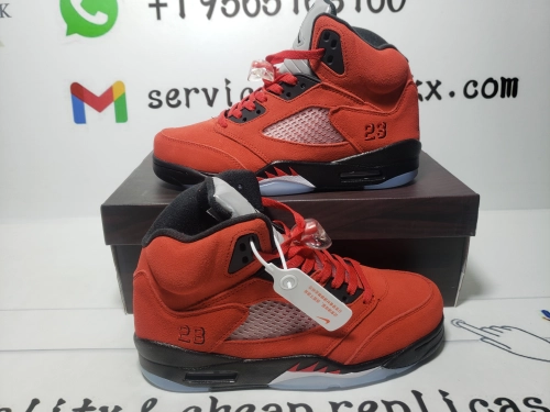  Air Jordan 5 Retro Raging Bull Red (2021) DD0587-600