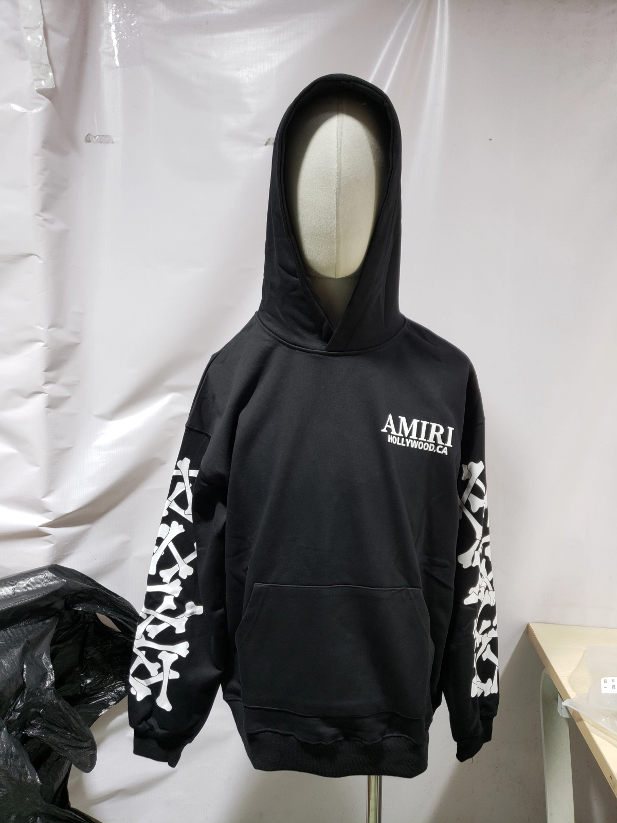Amiri Men's Bones Stacked Hoodie 
