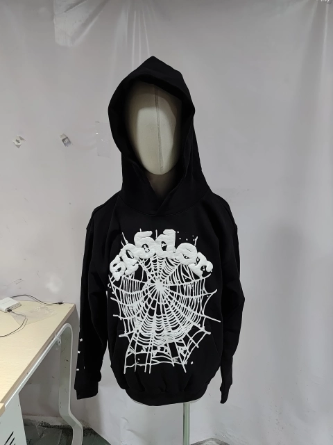 Spider Worldwide BLACK OG WEB HOODIE
