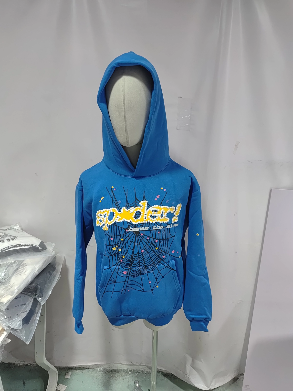 Sp5der Hoodie 'TC Blue'