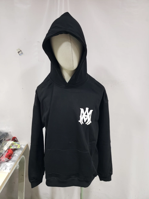  AMIRI Ma Core Logo Hoodie Black