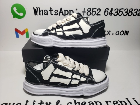 AMIRI MMY Bones x Maison MIHARA YASUHIRO Black