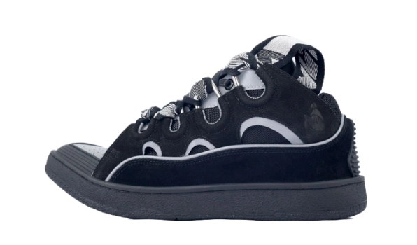 Lanvin Curb Sneaker Black Grey 