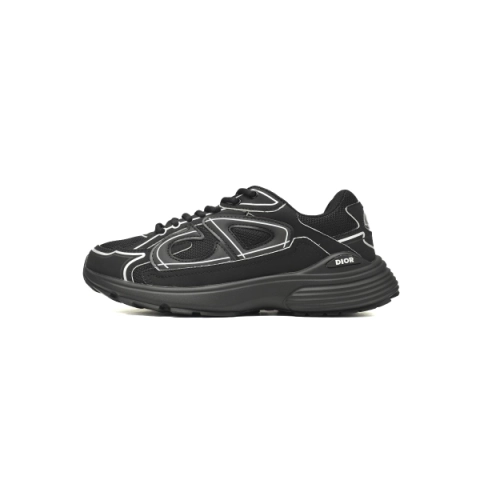 PK God Batch Dior Light Grey 'B30' Sneakers Black 3SN279ZND-H900