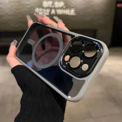 Transparent Metal Lens iPhone Case 01