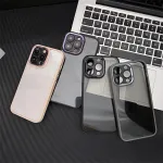 Transparent Metal Lens iPhone Case