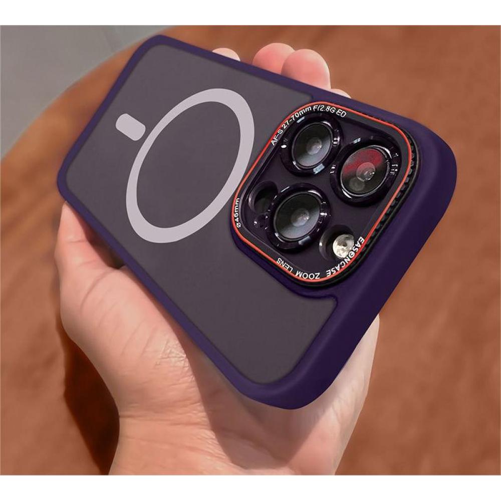 Frosted Metal Lens iPhone Case