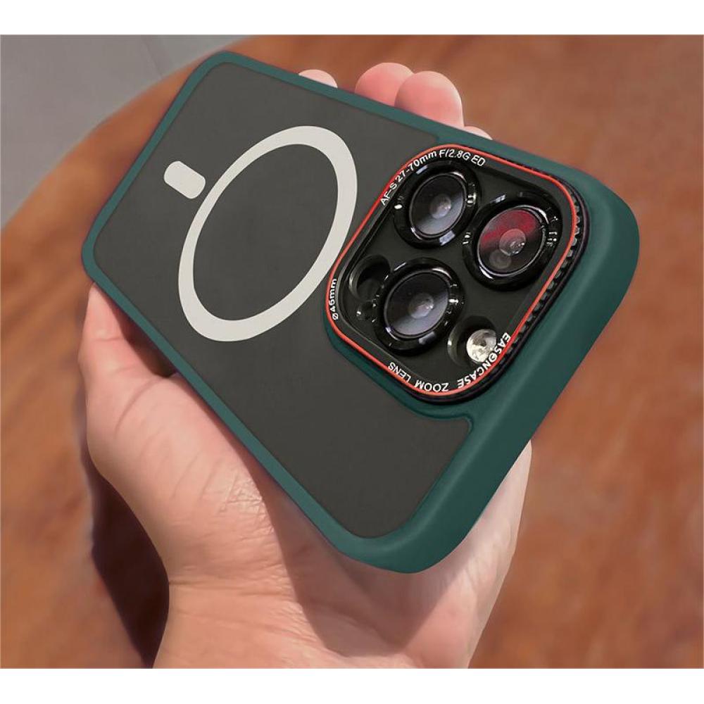 Frosted Metal Lens iPhone Case