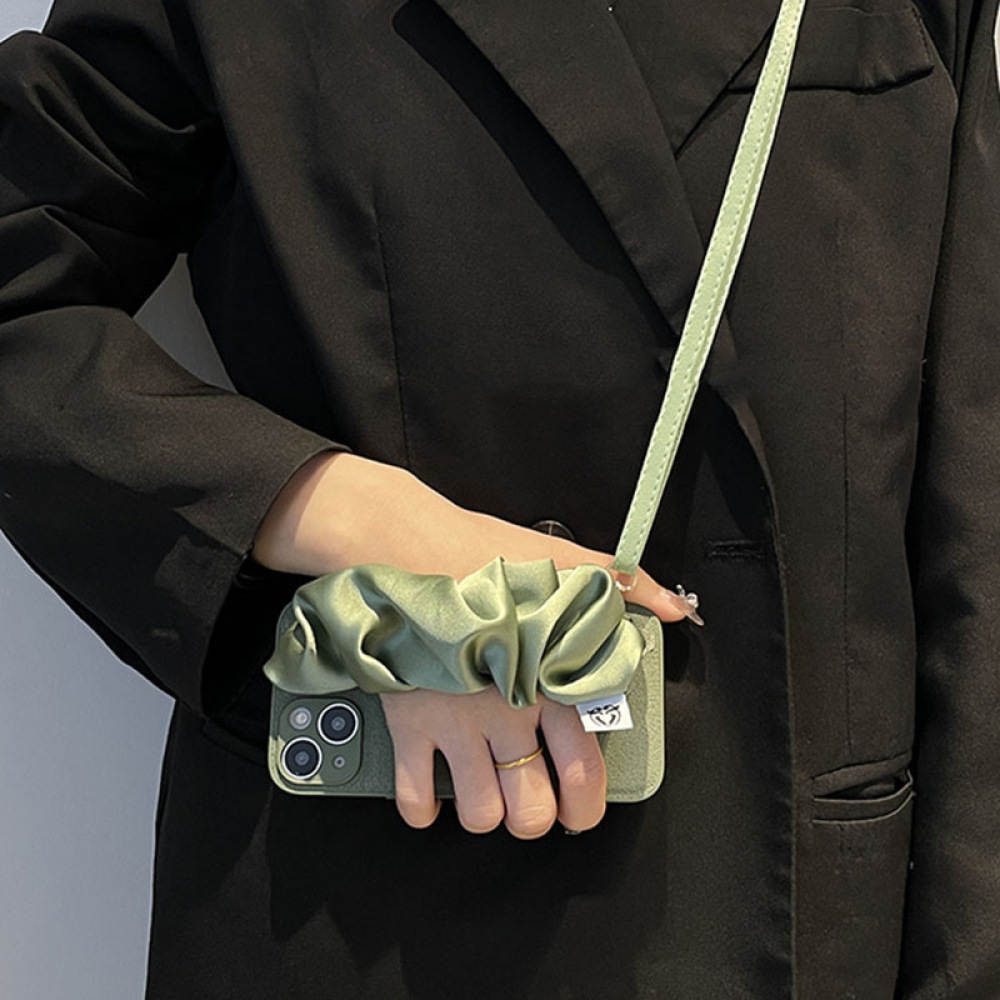 Silk Scarf Wristband iPhone Case