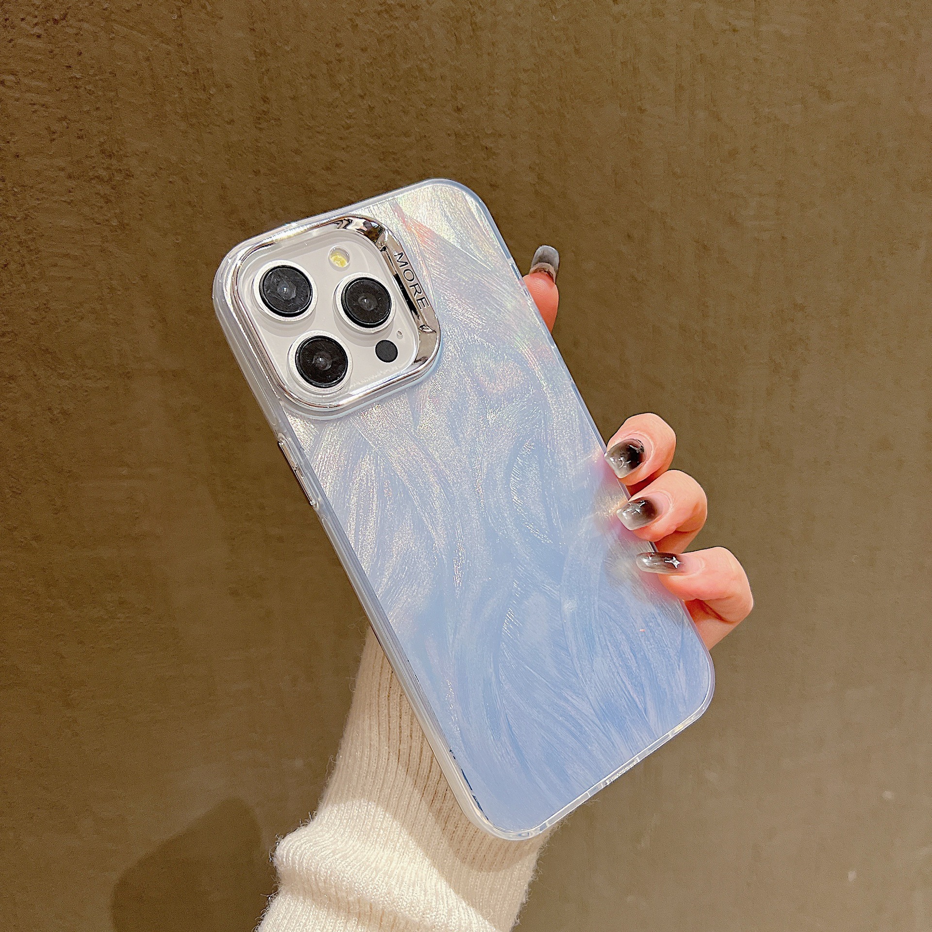 Aurora Gradient Texture iPhone Case