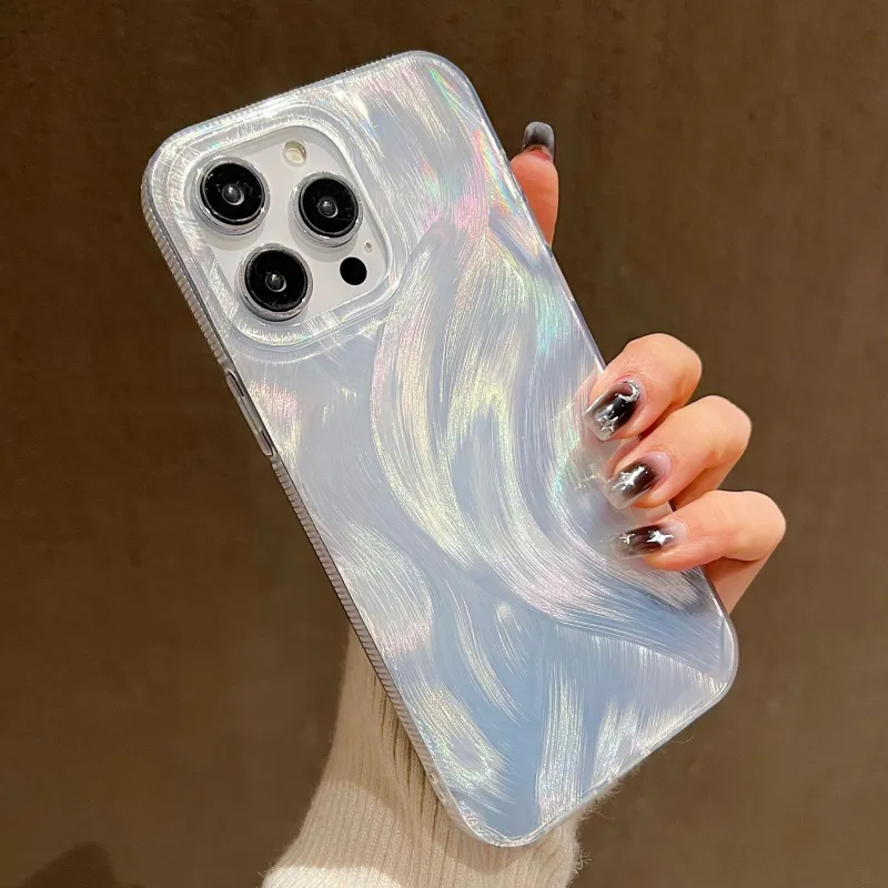 Aurora Gradient Texture iPhone Case