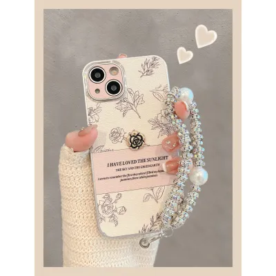Rose Lychee Pattern iPhone Case 01