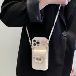 Lambskin Crossbody iPhone Case