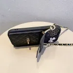 Lambskin Crossbody iPhone Case