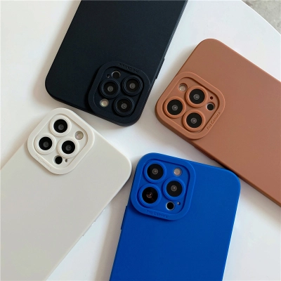 Simple Solid Color iPhone Case 01