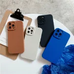 Simple Solid Color iPhone Case