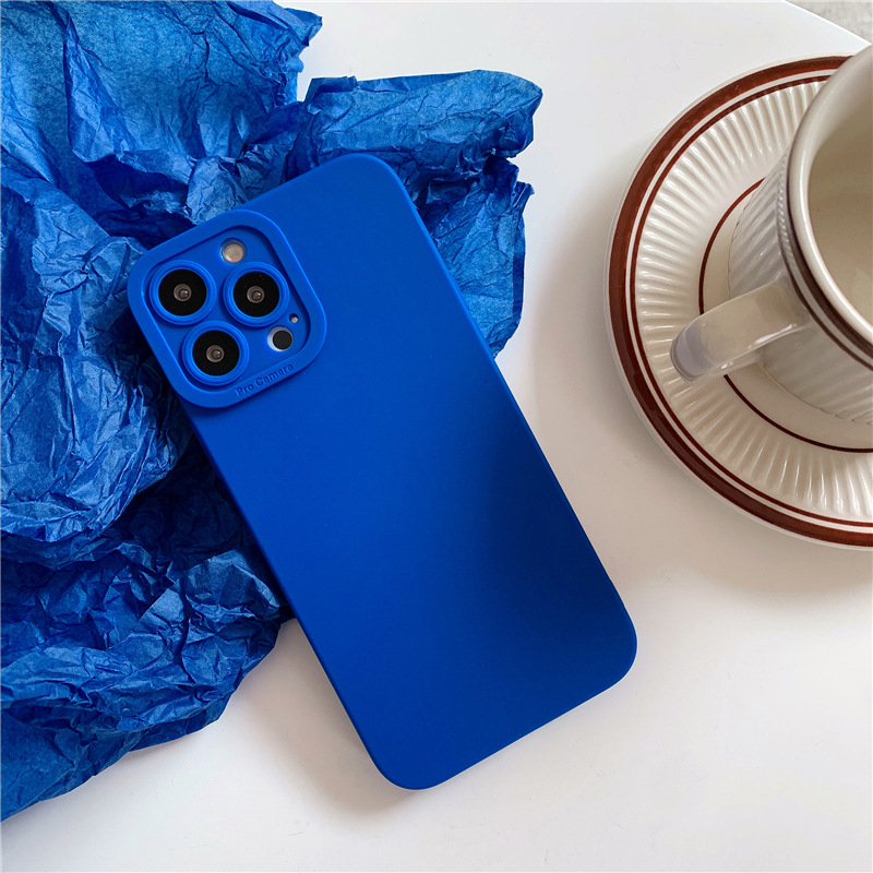 Simple Solid Color iPhone Case