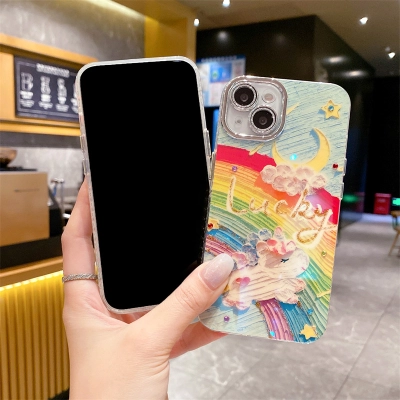 Oil Painting Pony iPhone Case 02