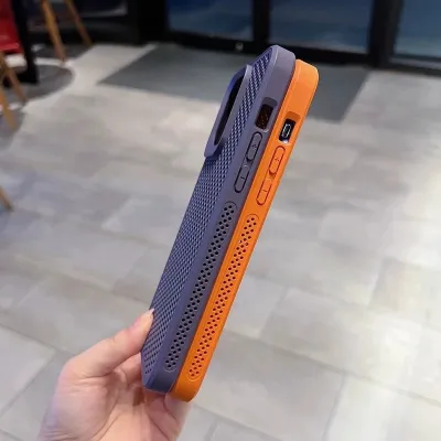 Honeycomb Mesh Breathable iPhone case 02