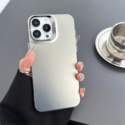 Electroplating Color Silver iPhone Case 02
