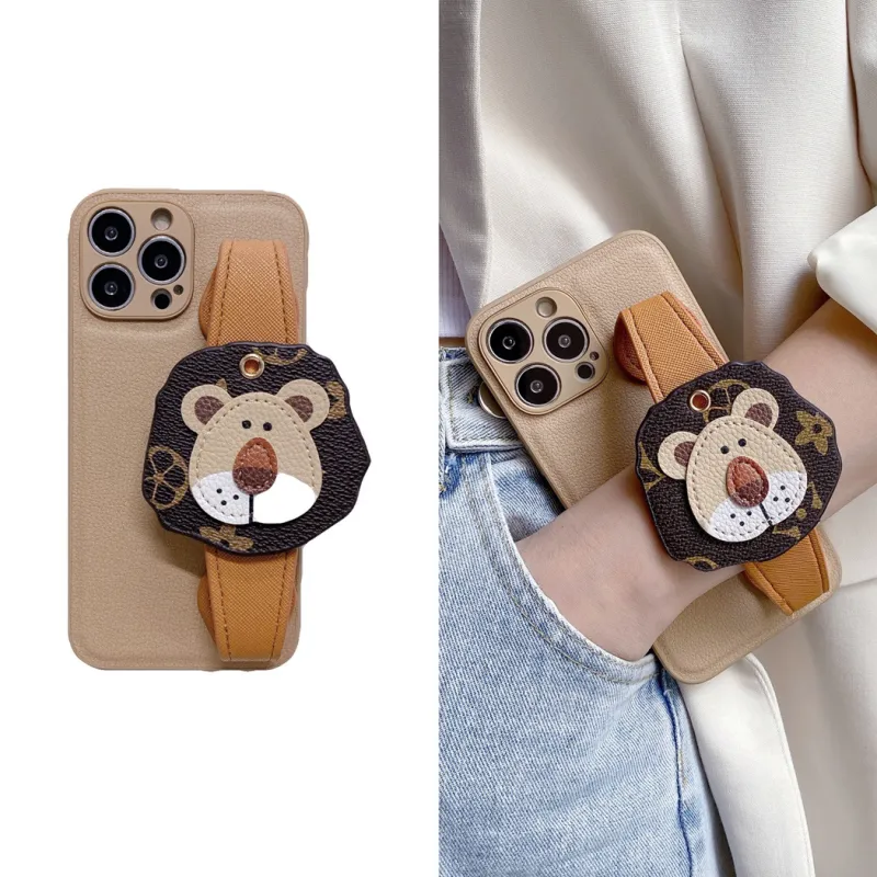 Lion wristband iPhone case