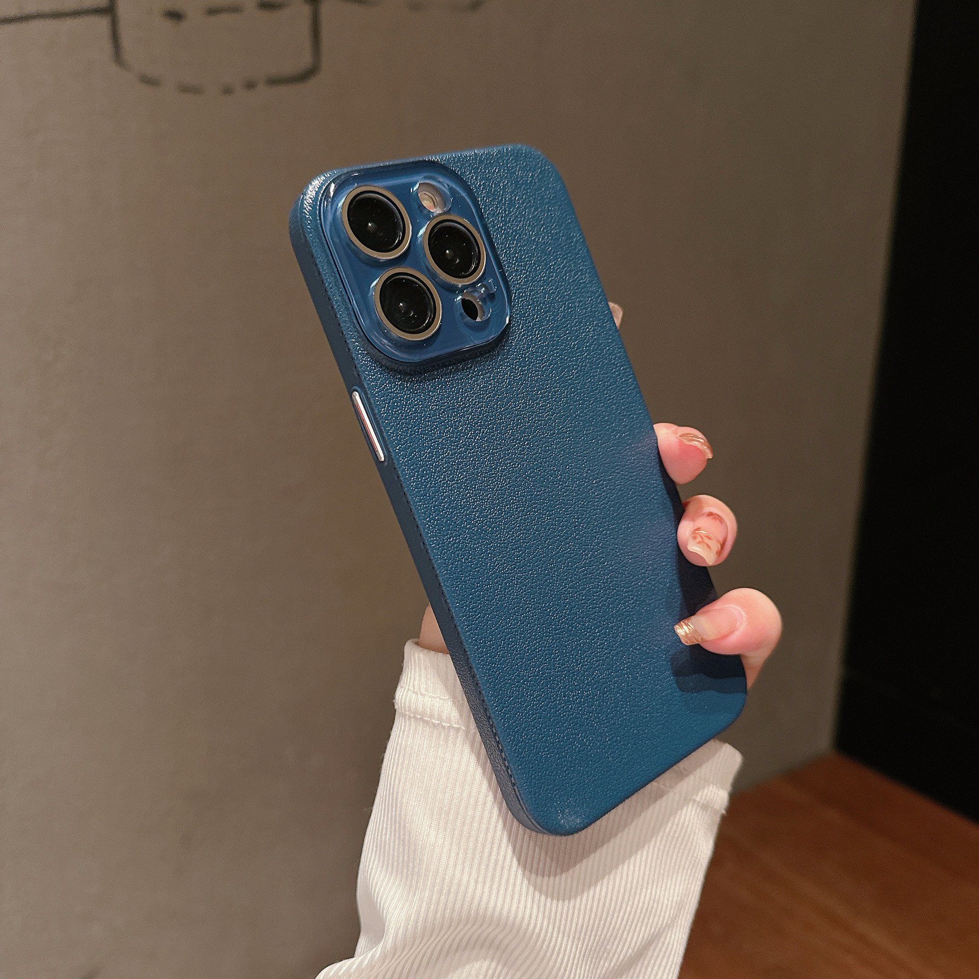 Litchi Pattern iPhone Case