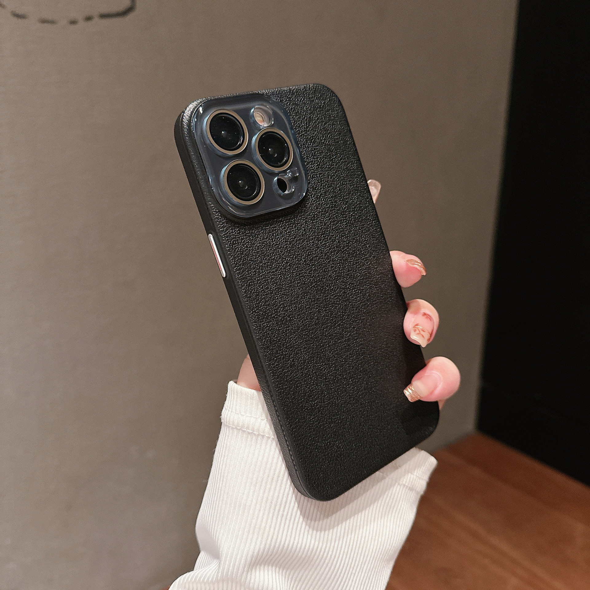 Litchi Pattern iPhone Case