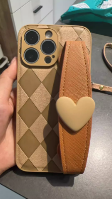 Brown Heart Shaped Wristband Huawei Phone Case review jordan