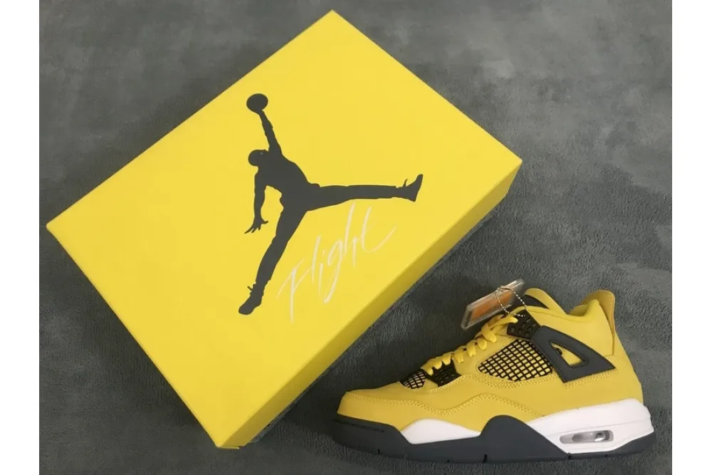 Jordan 4 Lightning Reps