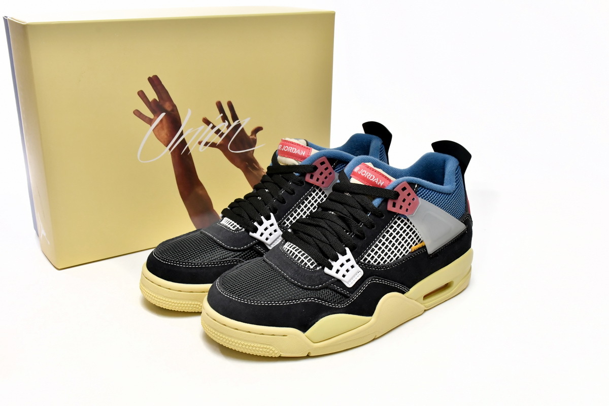 Jordan 4 Union Black