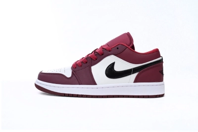 Air Jordan 1 Low Noble Red Reps Sneaker 553558-604 01