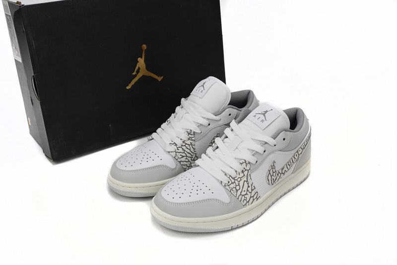 Jordan 1 Low Smoke Grey Elephant