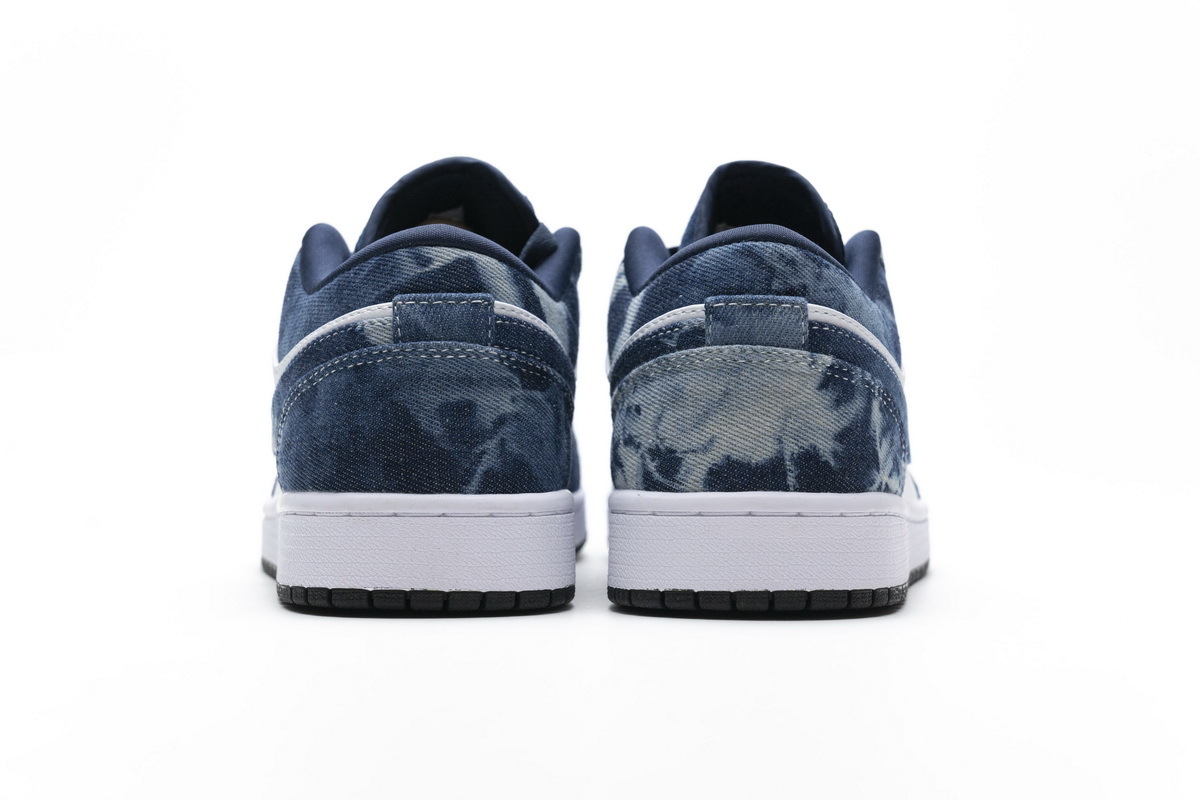 Air Jordan 1 Low Washed Denim Reps Sneaker CZ8455-100 