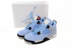fake jordan 4 university blue