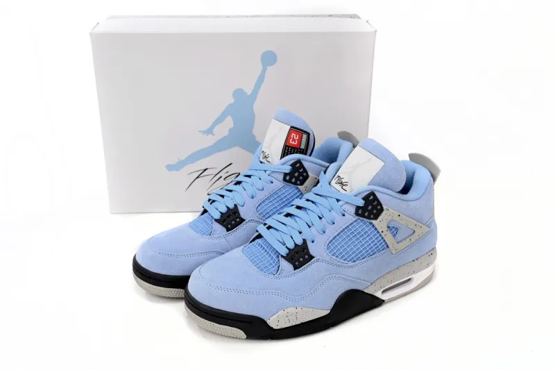 fake jordan 4 university blue