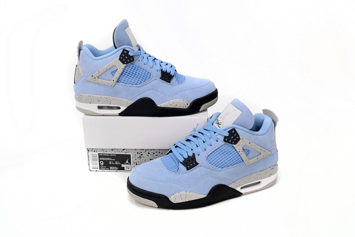 jordan 4 university blue fake