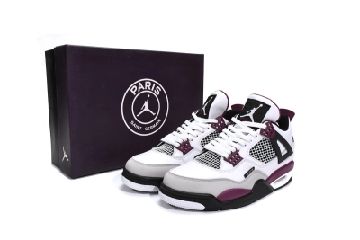 Air Jordan 4 Retro PSG Paris Saint-Germain Reps Sneakers CZ5624-100 02