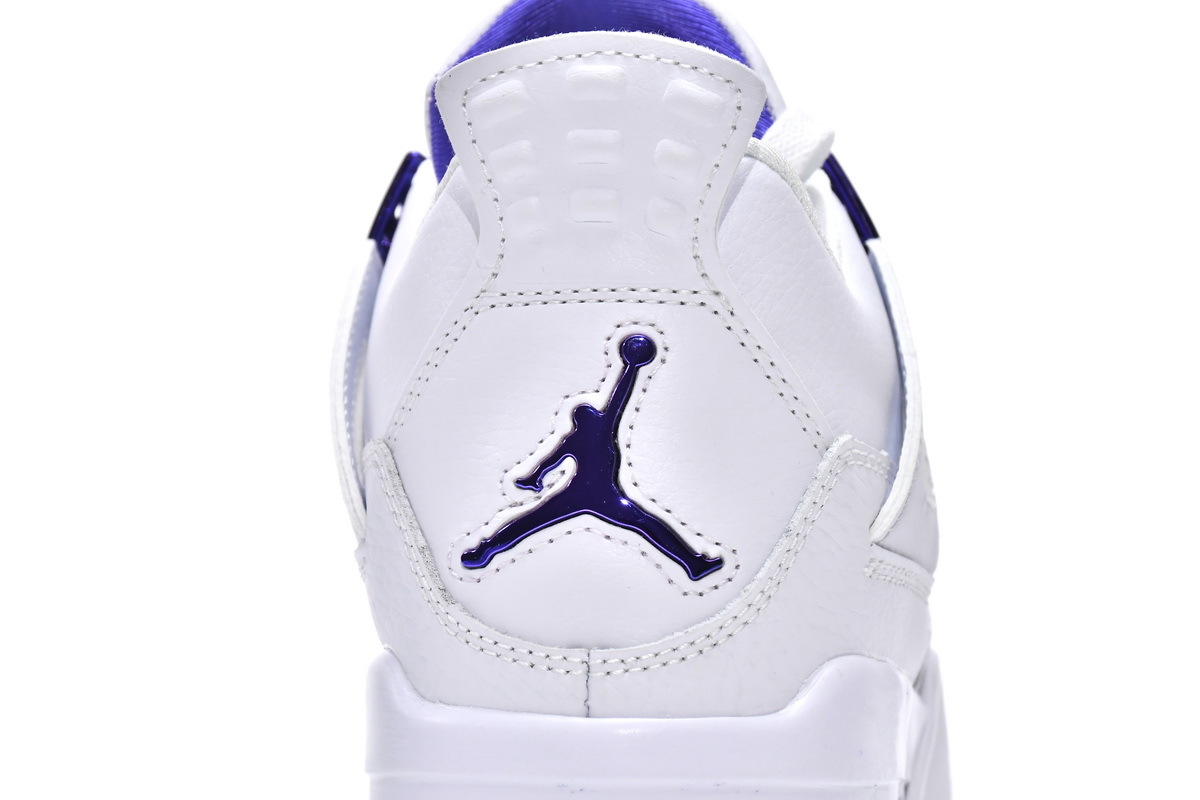 Jordan 4's Metallic Purple