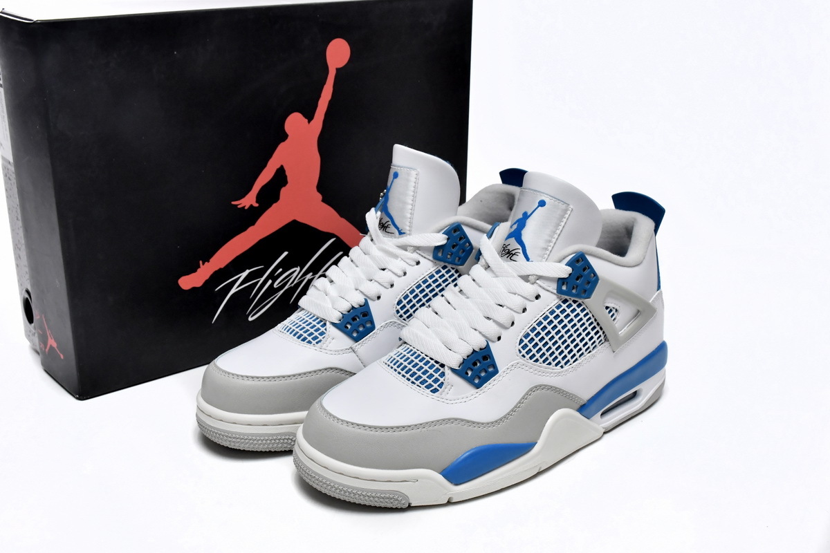  Air Jordan 4  Military Blue