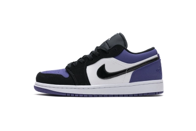 Nike Air Jordan 1 Low Court Purple Reps Sneakers 553558-125  01