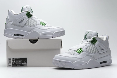 Nike Air Jordan 4 Retro Metallic Green Reps Sneaker CT8527-113 01