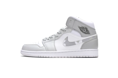 Jordan 1 Mid Camo Grey Reps Sneakers DC9035-100  01