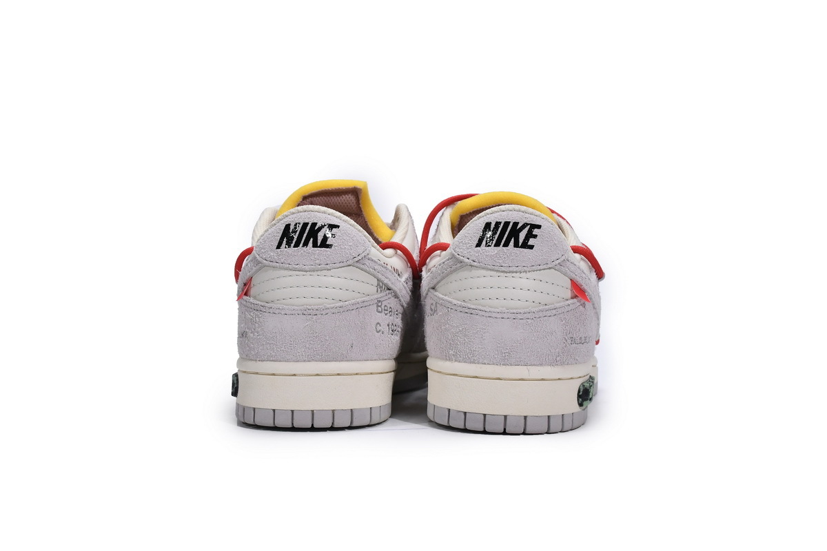 Nike Dunk Low Off White Lot 33 Reps Sneaker DJ0950-118