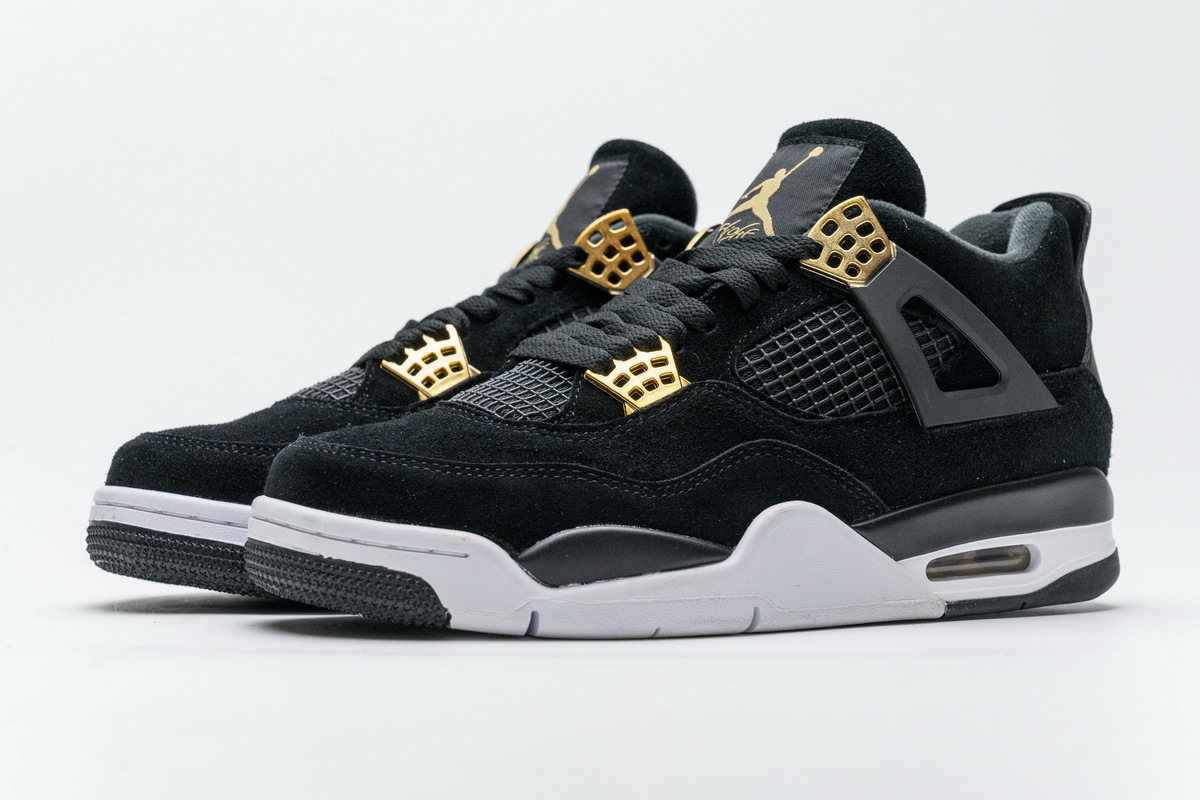 Jordan 4 Black and Gold