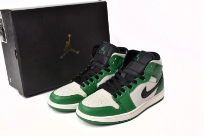 Jordan 1 Mid Pine Green Reps Sneakers 852542-301  02