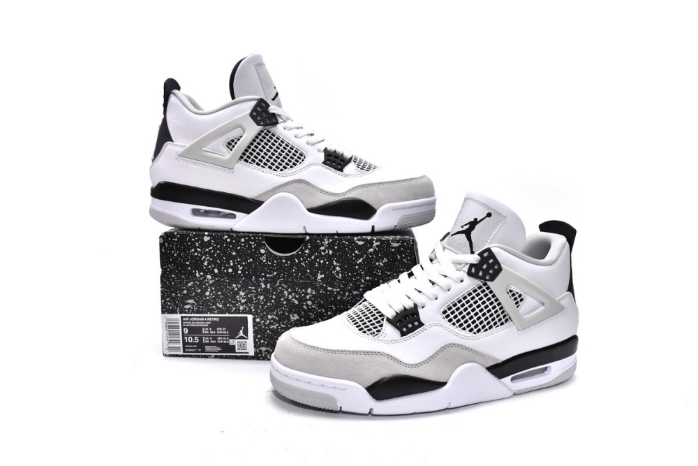 Jordan 4 Military Black Reps