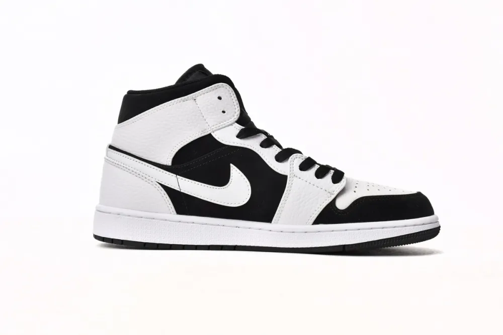 Jordan 1 Mid White fake