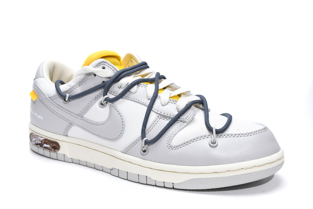 dunk off white lot 41