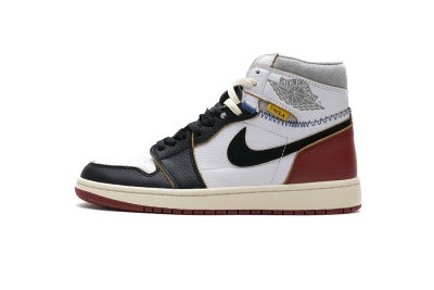 Jordan 1 Retro High Union Los Angeles Black Toe Reps Sneakers BV1300-106  01